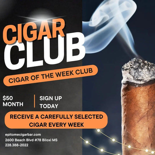 Elevate Your Smoke Game: Join The Epitome Cigar of the Week Club Today!