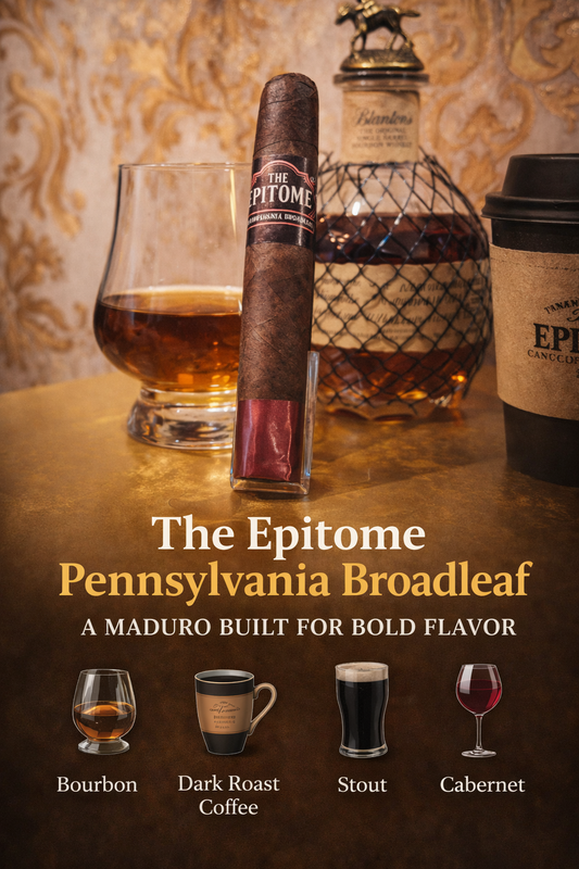 The Epitome Pennsylvania Broadleaf Cigar Review | Bold Maduro Flavor
