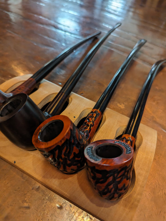 Assorted wood Albanian Churchwarden Pipe