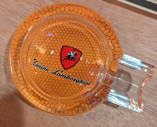 Tonino Lamborghini Glass Ash Tray