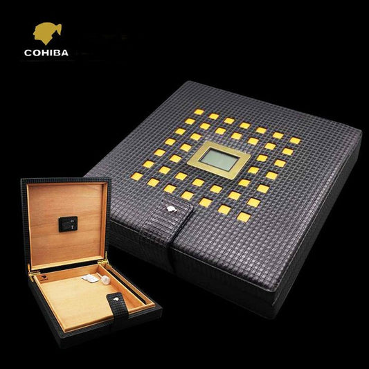 Cohiba Luxury Travel Humidor with Digital Humidistat