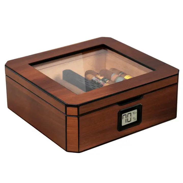 Mag Humidor - Walnut Finish