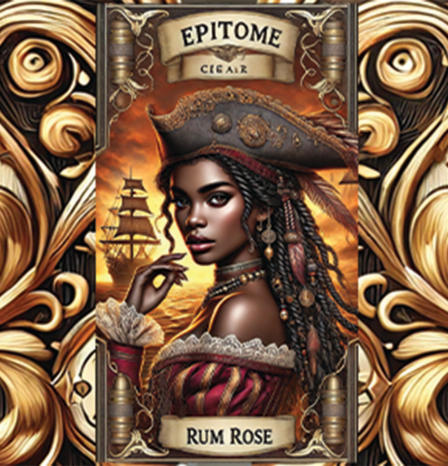 Epitome Rum Rose Cigar 5"x44